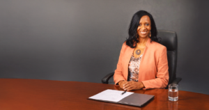 Leading as the only one in the room at a leadership table in a technical environment